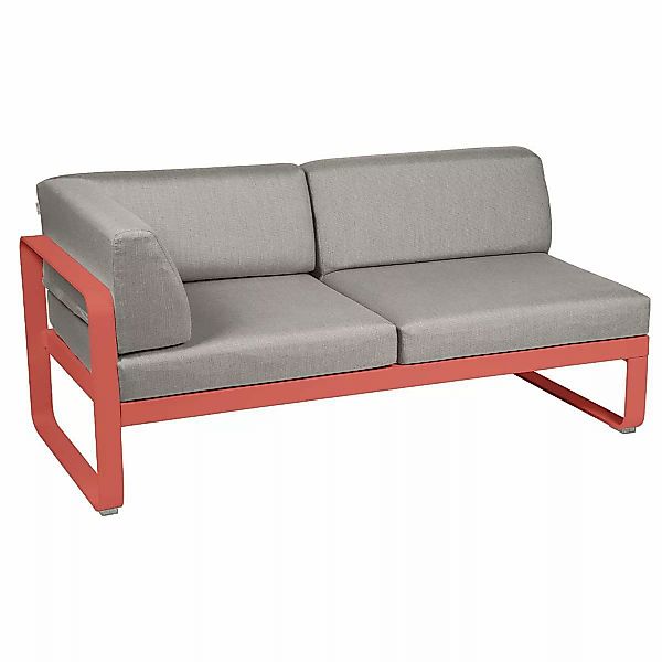 Bellevie Lounge Eck-Modul 45 Capucine B8 Taupegrau 2-Sitzer links günstig online kaufen