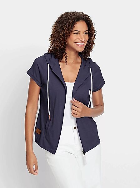 Casual Looks Shirtjacke "Sweatjacke", (1 tlg.) günstig online kaufen