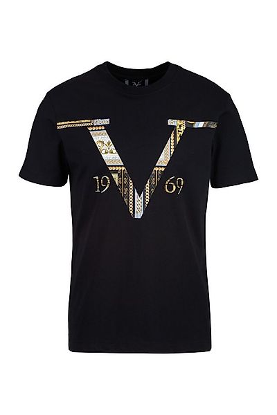 19V69 ITALIA T-Shirt - Baroque R-Neck T-Shirt günstig online kaufen
