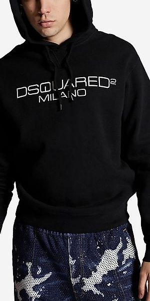 Dsquared2 Rundhalspullover Dsquared2 Milano Pullover Schwarz XXL günstig online kaufen