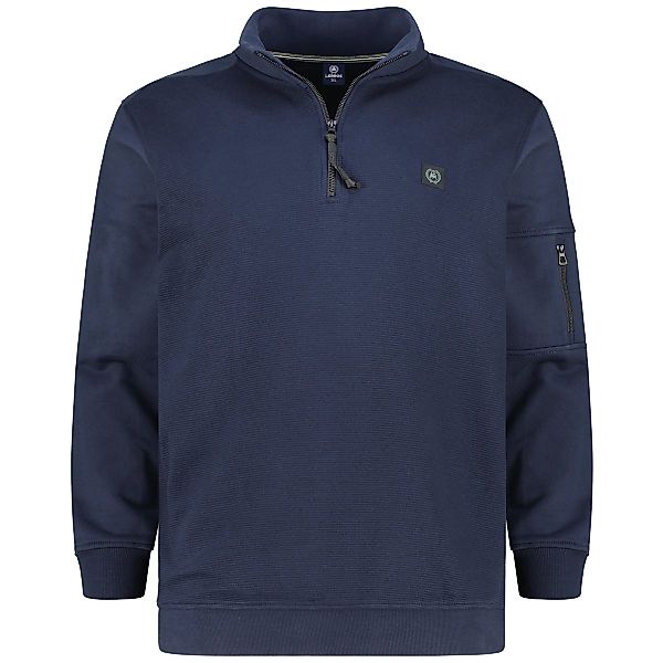 Lerros Sweatshirt aus Baumwollmischung Farbe blau Größe: 3XL günstig online kaufen