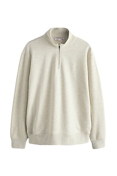 Next Sweater Sweatshirt mit 1/4-Reißverschluss und günstig online kaufen