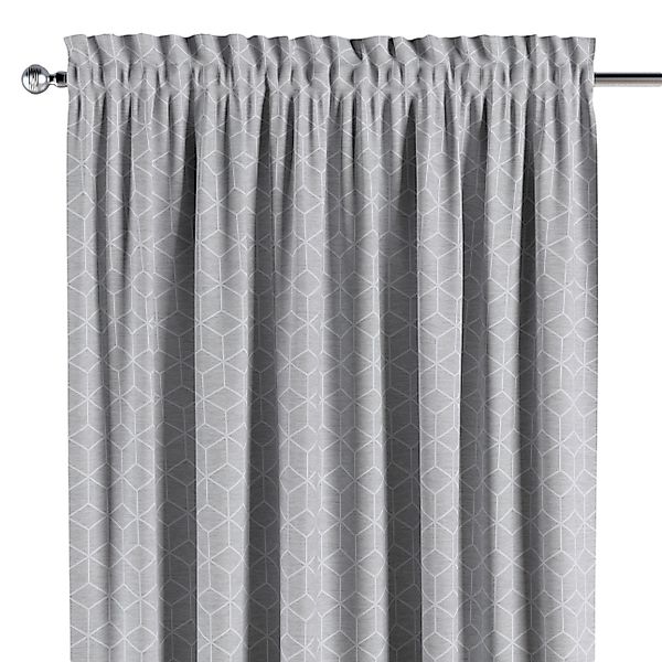 Vorhang mit Tunnel und Köpfchen, grau, Sunny (143-50) günstig online kaufen