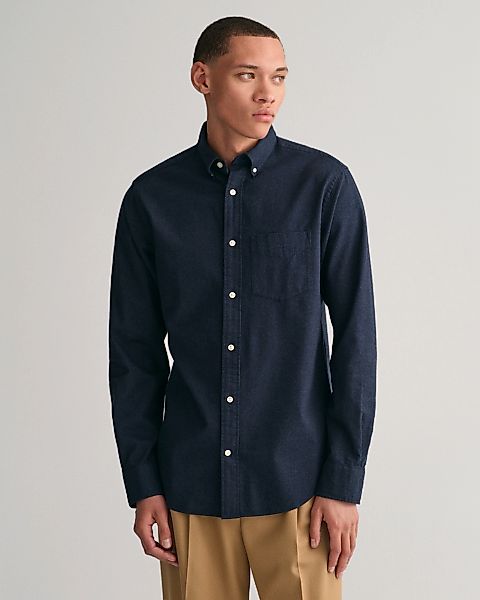 Gant Langarmhemd "REG FLANNEL MELANGE SHIRT" günstig online kaufen