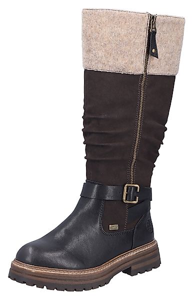 Rieker Winterstiefel Langschaftstiefel mit wasserabweisender riekerTEX-Memb günstig online kaufen