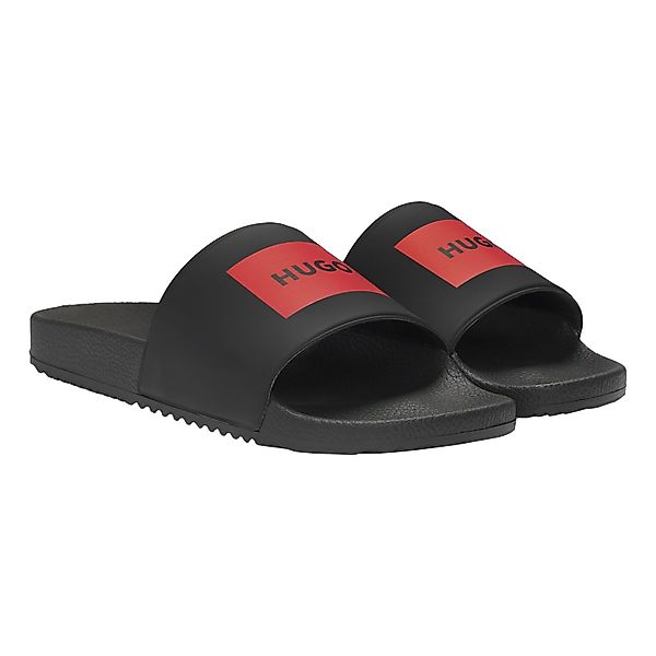 HUGO Timein_slid_ph Badepantolette mit weichem Textil-Innenfutter günstig online kaufen