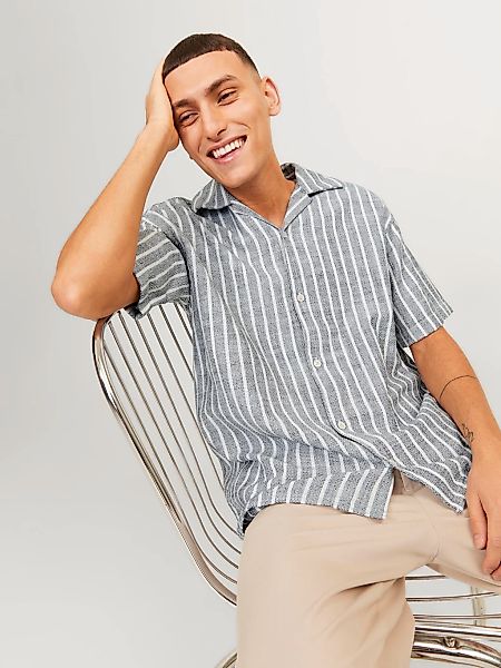 Jack & Jones Kurzarmhemd JORCABANA STRIPE günstig online kaufen
