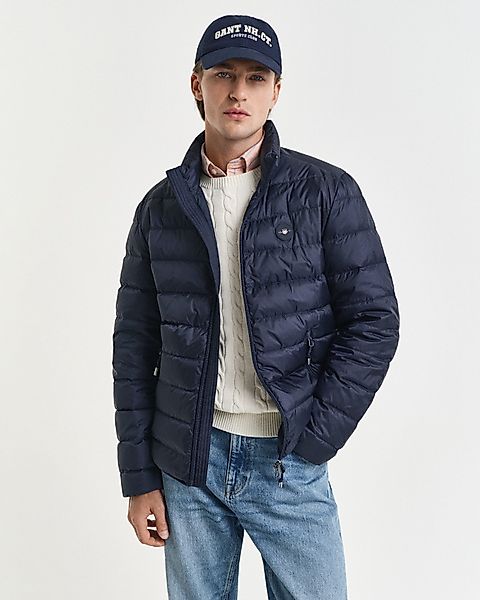 Gant Steppjacke LIGHT DOWN JACKET 2-Wege-Reißverschluss, günstig online kaufen