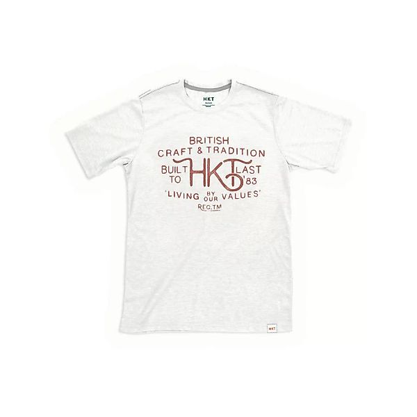 Hackett Craft Kurzärmeliges T-shirt S White günstig online kaufen