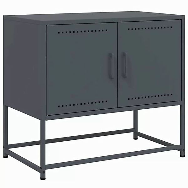 vidaXL TV-Schrank TV-Schrank Anthrazit 68,5x39x60,5 cm Stahl (1-St) günstig online kaufen