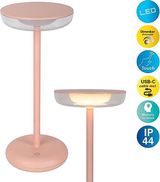 näve LED Tischleuchte »Pasi«, 1 flammig, Leuchtmittel LED-Modul   LED wechs günstig online kaufen