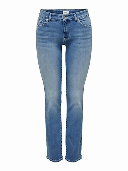 Only  Straight Leg Jeans ONLALICIA REG STRT DNM DOT568 günstig online kaufen