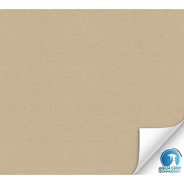 A.S. Création Vorgeleimte Unitapete in dunklem Beige-Creme 10,05 m x 0,53 m günstig online kaufen