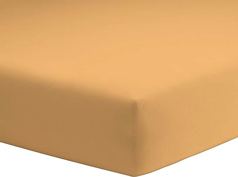 Schlafgut Spannbettlaken »Mako-Jersey aus 100% Baumwolle, Bettlaken«, für M günstig online kaufen