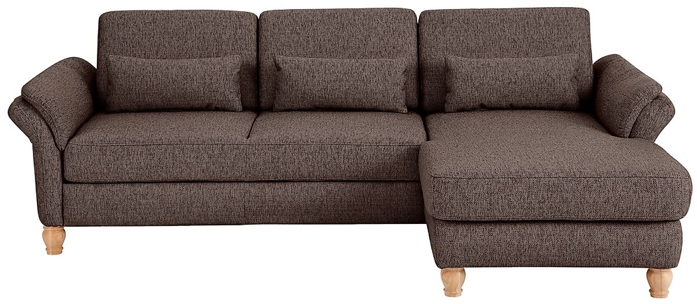 Home affaire Ecksofa »Palace L-Form« incl. Sitztiefenverstellung, wahlweise günstig online kaufen