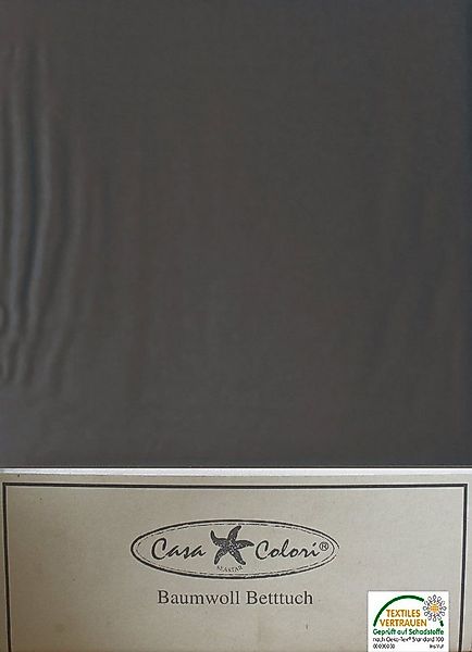 KH-Haushaltshandel Betttuch klassisches Haustuch, Betttuch, Bettlaken, OHNE günstig online kaufen