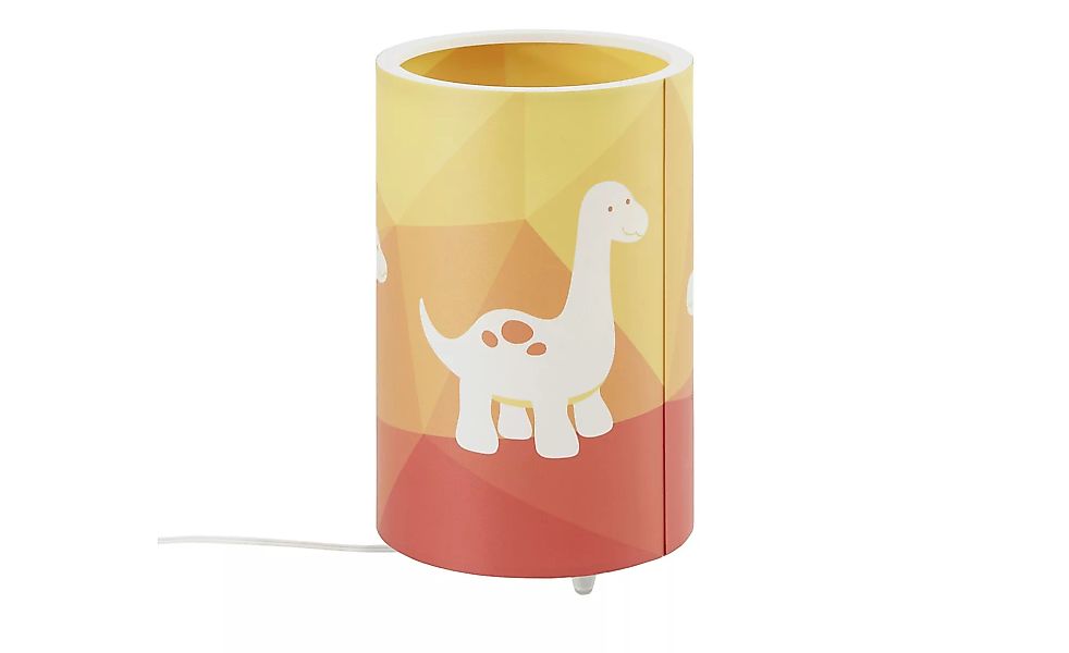 Tischleuchte, 1-flammig, Motiv `Baby Dino´ - orange - 25 cm - Lampen & Leuc günstig online kaufen