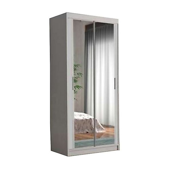 MOEBLO Kleiderschrank MINI CLASSIC (mit Schiebetüren – Kompakter Schrank mi günstig online kaufen