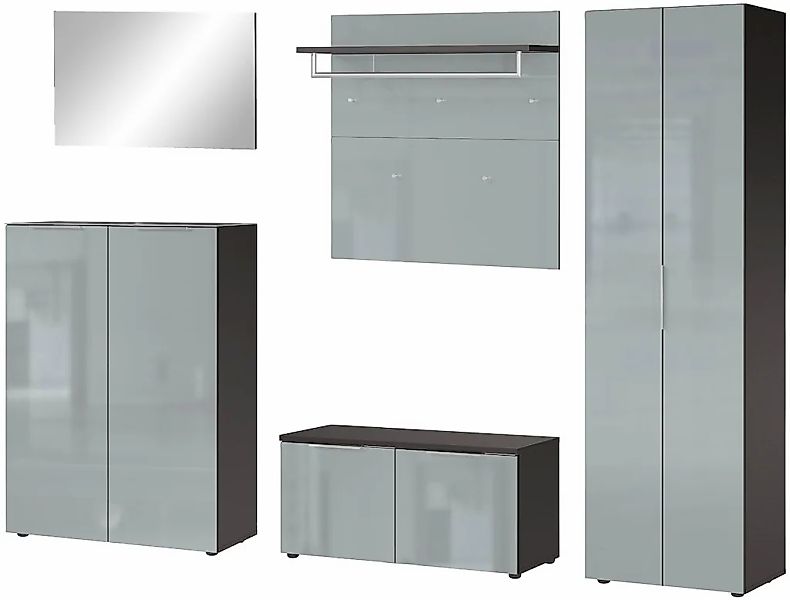 GERMANIA Garderoben-Set "Oakland" 5 Stk. tlg. günstig online kaufen