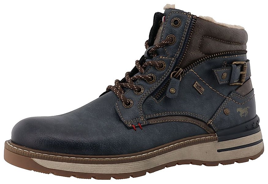 Mustang Shoes Maril Winterboots Workerboots, Schnürboots mit TEX-Ausstattun günstig online kaufen