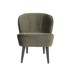 Design Sessel in Dunkelgrün Retro günstig online kaufen