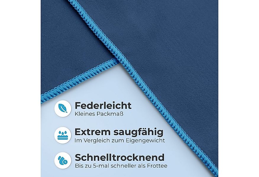 NirvanaShape Reisehandtuch Mikrofaser Handtuch, Badehandtuch, Reisehandtuch günstig online kaufen