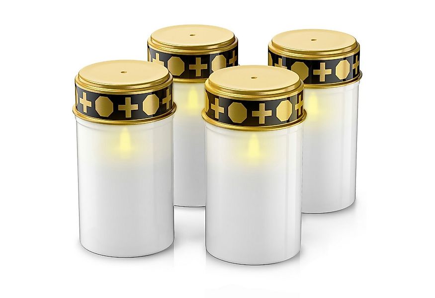 BEARWARE Grabkerze LED Grablicht, Batteriebetrieb, Friedhofskerze, wasserge günstig online kaufen