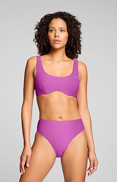 PUMA Highwaist-Bikini-Hose "PUMA SWIM WOMEN HIGH WAIST BRIEFS" mit hohem Be günstig online kaufen