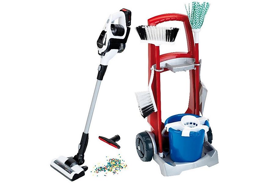 Theo Klein Spielküche Theo Klein Besenwagen mit Staubsauger Bosch Kunststof günstig online kaufen