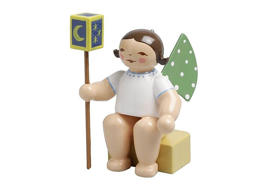 Wendt & Kühn Weihnachtsfigur Engel Klein mit Stablaterne 650/k/51a, zufälli günstig online kaufen