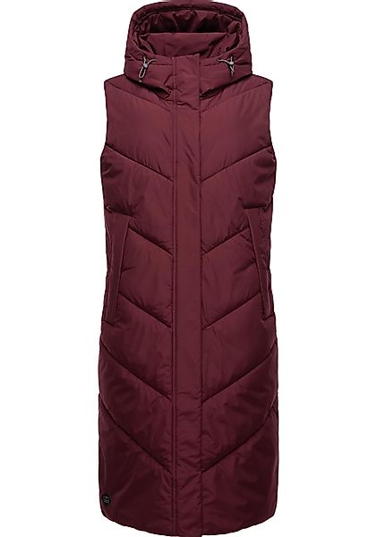 Ragwear Steppweste "Suminka Vest", Wasserdichte, lange Damen Winterweste günstig online kaufen