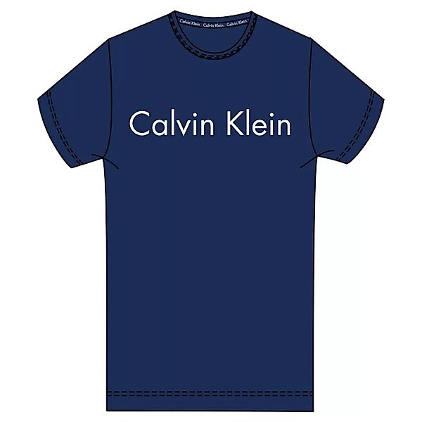 Calvin Klein Underwear Logo Crew T-shirt M Blue Shadow günstig online kaufen