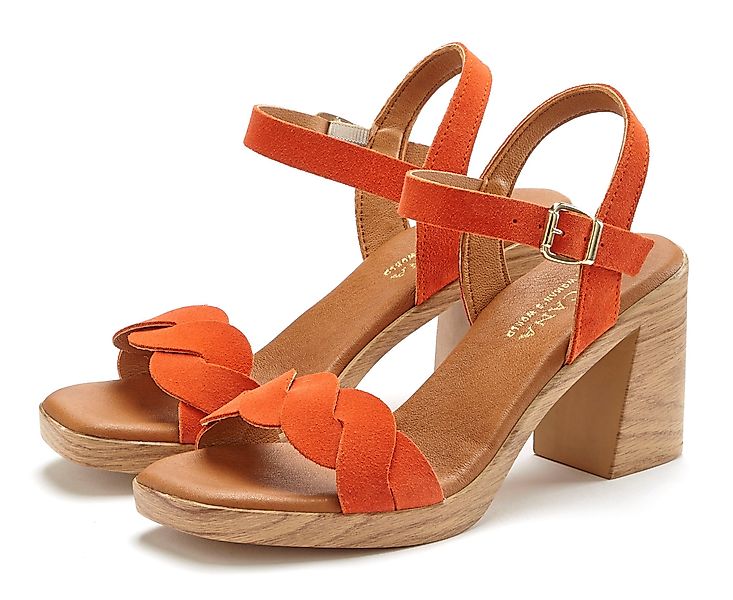 LASCANA Sandale, Sandalette, Sommerschuh Riemchensandalette aus günstig online kaufen