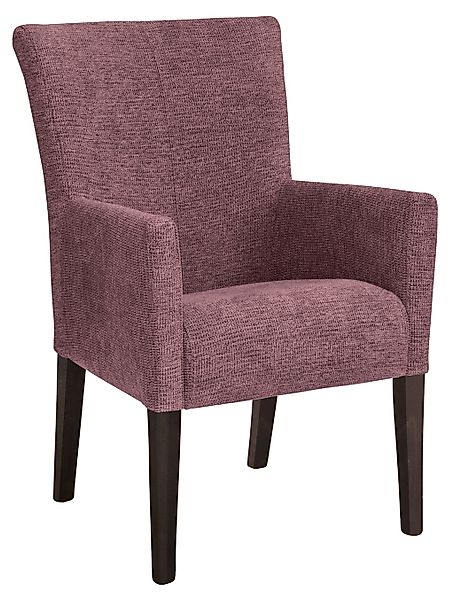 Home affaire Esszimmerstuhl "King" () Polsterstuhl, Armlehnstuhl, Gestell M günstig online kaufen