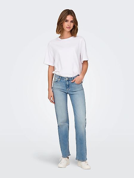 ONLY Gerade Jeans ONLBLUSH MID STRAIGHT DNM TAI467 NOOS günstig online kaufen