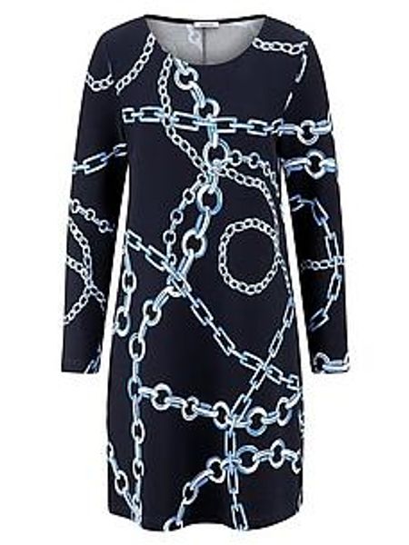 Jersey-Kleid Efixelle blau günstig online kaufen