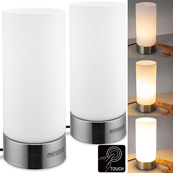 monzana Nachttischlampe 2er Set Lumo, Nachttischlampe, günstig online kaufen