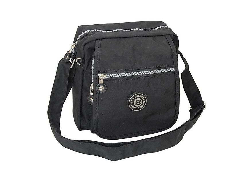 BAG STREET Umhängetasche Bag Street - Crinkle Damen Umhängetasche Stofftasc günstig online kaufen