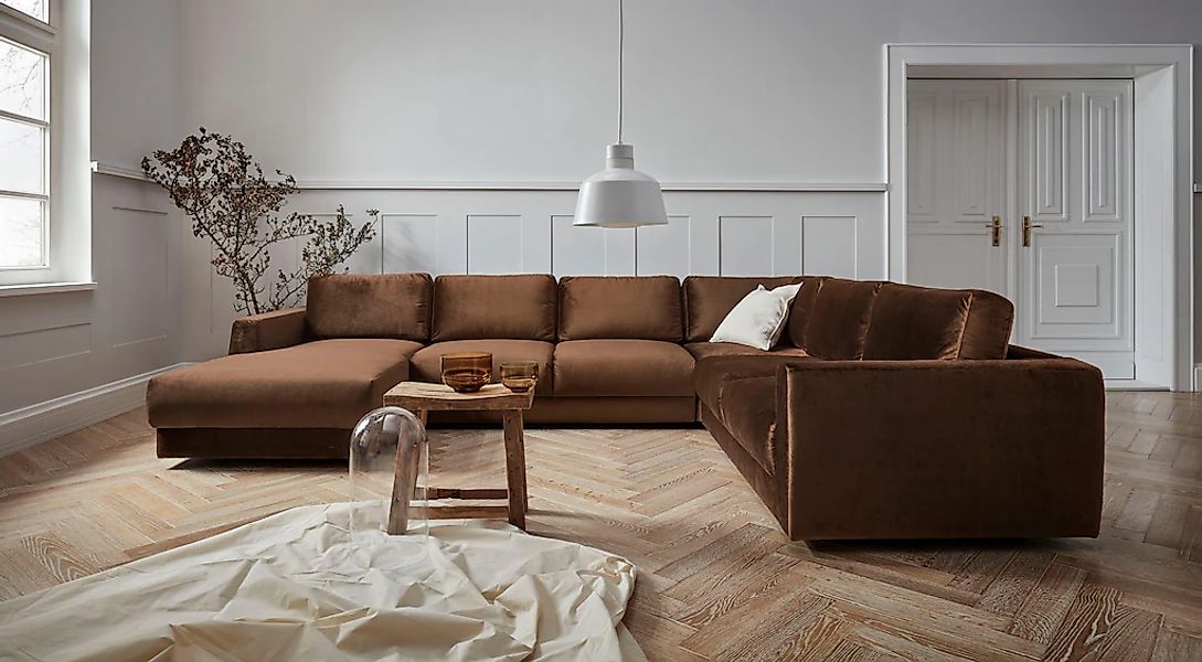 OTTO home Wohnlandschaft "Hobro U-Form" in 3 Bezugsqualitäten in vielen Far günstig online kaufen