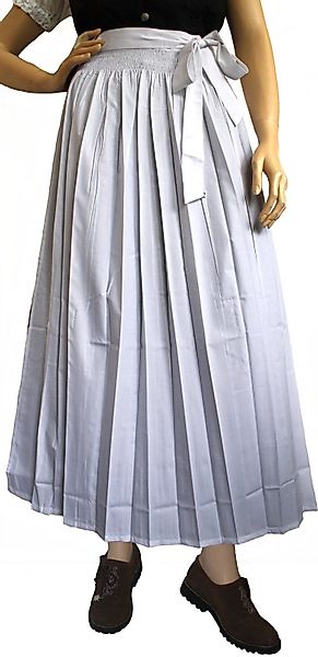 German Wear Dirndlschürze GW1601-3-Weiß, Lange Dirndl günstig online kaufen