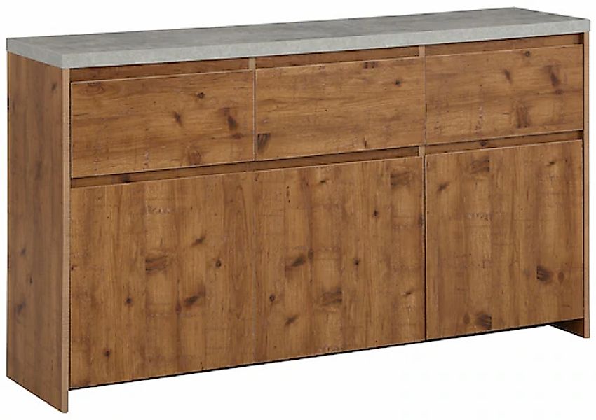 Home affaire Highboard »Maribo«, Kommode im modernen Landhaus-Stil, mit Bet günstig online kaufen