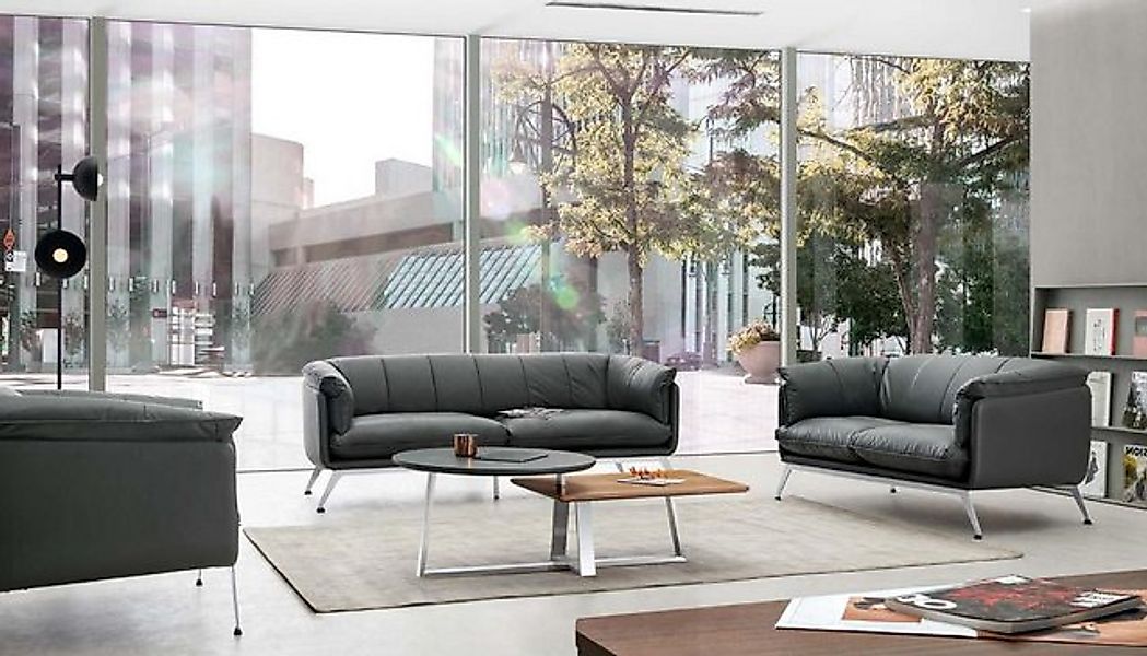 Xlmoebel Sofa Set mit drei Sofas in einem Sitzer Design, Kunstleder Couchen günstig online kaufen