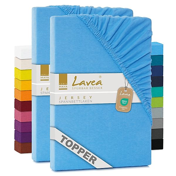 Lavea Spannbettlaken Maya, in Gr. 60x140, günstig online kaufen