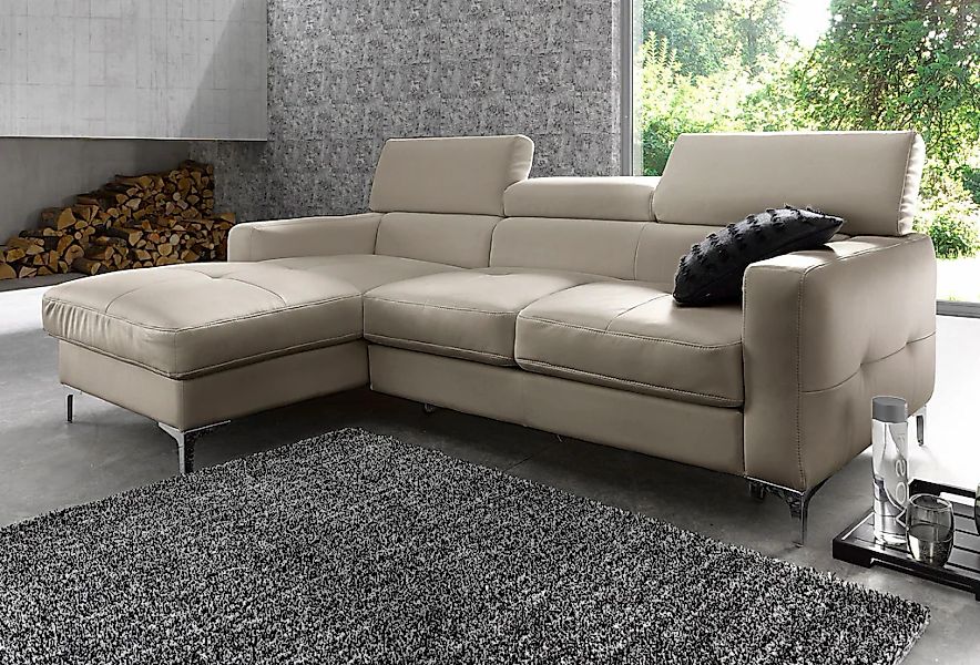 COTTA Polstergarnitur "Sammy L-Form", (Set), Set bestehend aus: Ecksofa mit günstig online kaufen