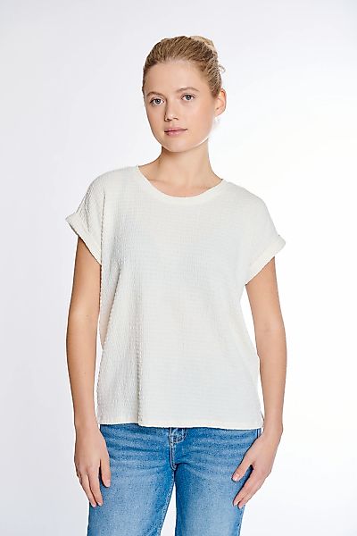 ZABAIONE Kurzarmshirt "Al44legra", Crinkle-Ware günstig online kaufen
