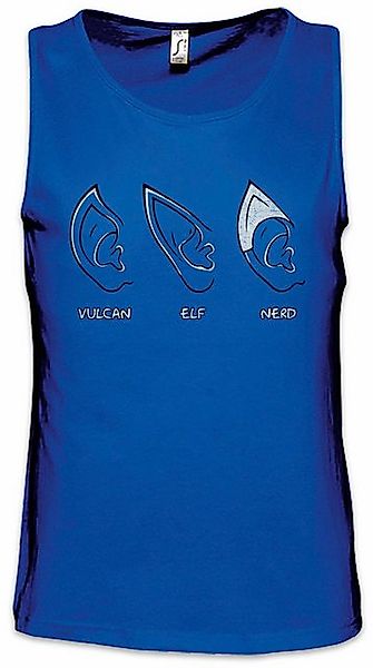 Urban Backwoods Tanktop Ears Ärmelloses T-Shirt Geek Nerd Ohren Gamer Fun G günstig online kaufen