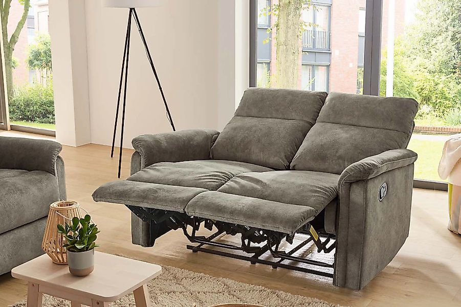 Jockenhöfer Gruppe 2-Sitzer "Amrum, B: 130 cm" mit Relax- & Liegefunktion, günstig online kaufen