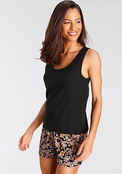 Vivance Dreams Shorty, 2 Stk. mit schönem Blumendruck günstig online kaufen