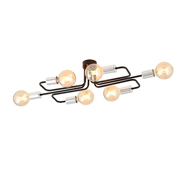 NADUVI Collection | Design Deckenleuchte Wohnzimmer Veken 6-flammig günstig online kaufen