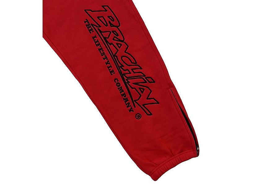 BRACHIAL THE LIFESTYLE COMPANY Sporthose Brachial Sporthose "Gain" rot/schw günstig online kaufen